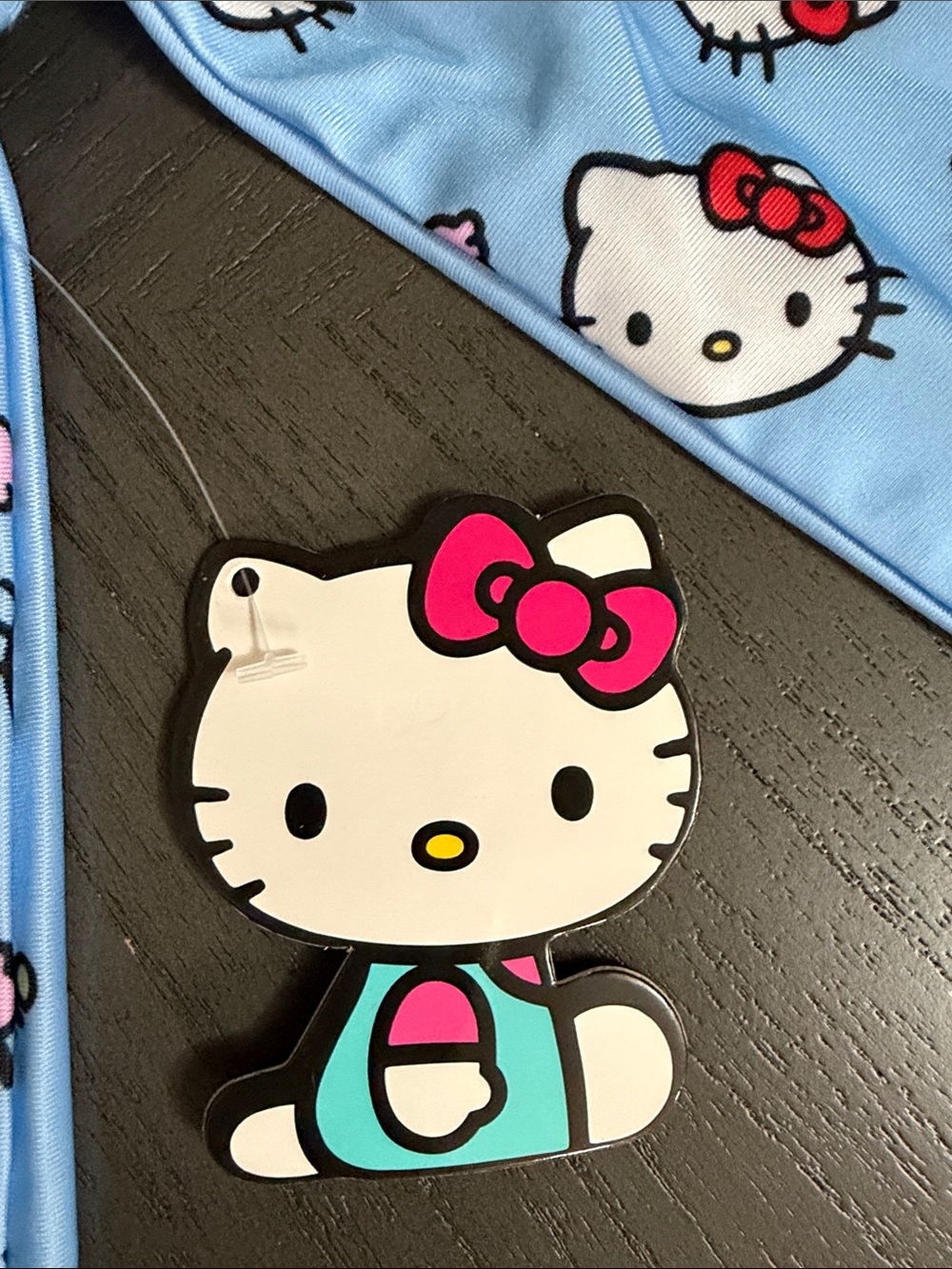 Hello Kitty Light Blue Long Sleeve Rashguard Set - Picture 2 of 11